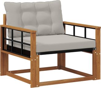 vidaXL Conjunto De Sof&aacute;s De Exterior Natural Vidaxl