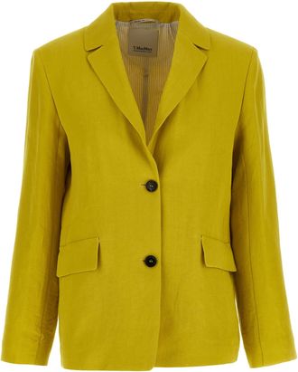 Max Mara S Max Mara Linen Womens Blazer