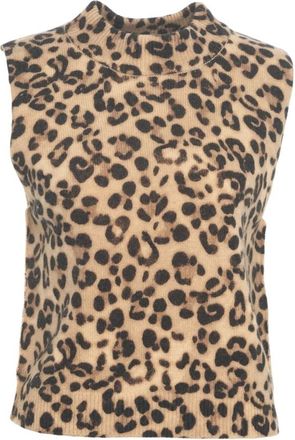 Semicouture Dames, Truien, Bruin, Maat: XS Wol