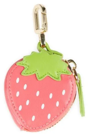 Leith Strawberry Case Bag Charm in Red Multi- Gold at Nordstrom Rack
