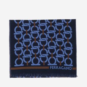 Ferragamo wollen sjaal met haken