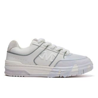 Mallet Footwear Clayton Sneakers in White /Grey at Nordstrom, Size 12