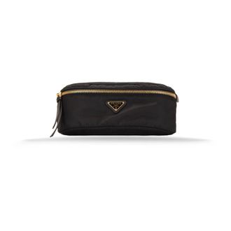 Prada Heuptas - Dames - Tassen - Zwart - Maat: ONE Size Leer