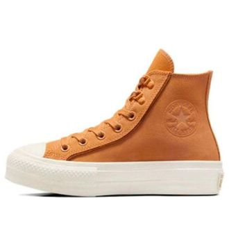 Converse (WMNS) Converse Lift Platform Suede High Top Tiger Moth A05419C