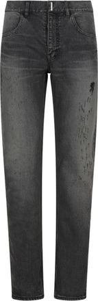 Givenchy Vintage Denim Zwarte Jeans - Heren - Slim Fit Jeans - Zwart - W30 - Denim - Jeans