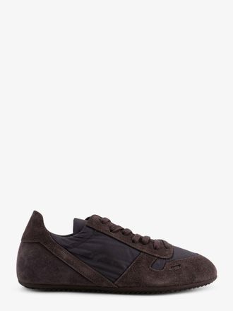 Rick Owens Minimal nylon and suede sneakers - RICK OWENS - gender_Man