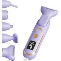 OEM Recortadora De Vello Para Mujer: Cuidado De La Zona Del Bikini, Piernas Y Axilas. Afeitadora El&eacute;ctrica Compacta Con Cuchillas De Acero Inoxidable, Apt