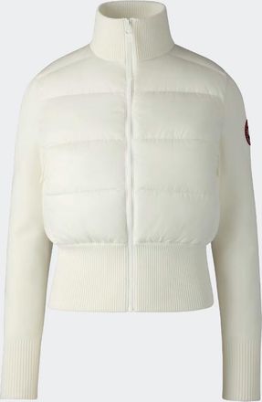 Canada Goose Manteau en tricot matelassé large HyBridgeMD (Femmes, Cottongrass, TG)