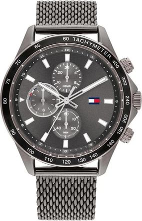Tommy Hilfiger Chronograaf Horloge - Heren - Horloges - Grijs - ONE Size - Accessoires