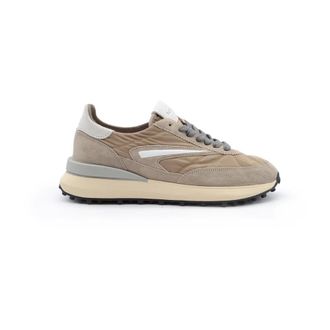 D.A.T.E. D.a.t.e., Schoenen, Heren, Beige, 46 EU, Katoen, Athleta Touch