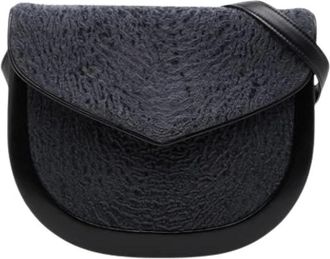 Saint Laurent Pre-owned Cross Body Bags, female, Black, Size: ONE SIZE Pre-owned Vintage Shoulder Bag