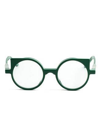 Vava round-frame glasses - Green