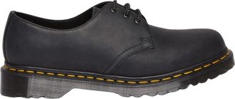 Dr. Martens Klassieke 3-Oog Leren Schoen - Heren - Veterschoenen - Zwart - 44 EU - Leer - Schoenen