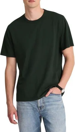 Madewell Allday Garment Dyed Cotton T-Shirt in Obsidian Green at Nordstrom Rack, Size Large