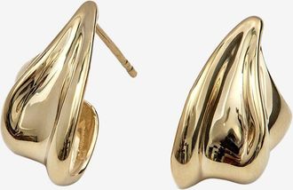 Otiumberg Ohrringe aus goldenem Silber Wave