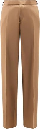 Lardini Broeken, Heren, Beige, XL, Wol, Rechte broek