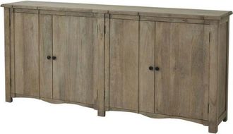 Hill Interiors Hill Interiors - Copgrove Collection 4 Door Sideboard - Wood - L40 x W200 x H90 cm - Brown