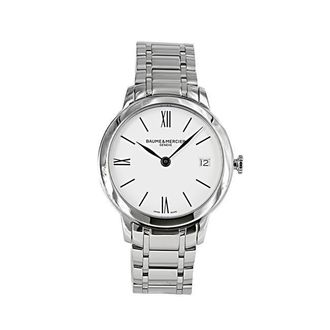 Baume & Mercier Classima Quartz Silver Dial Mens Watch 10883