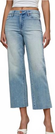 Hidden Jeans Ella Mid-Rise Crop Jean In Vintage Wash