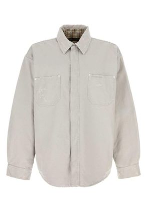 Balenciaga Grey Workwear overshirt