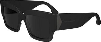 Victoria Beckham Black Plastic Womens Sunglasses