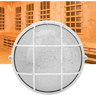 OEM L&aacute;mpara De Sauna Redonda A Prueba De Explosiones, Resistente A Altas Temperaturas Y Humedad, Accesorio Para Sauna Con Rosca E27