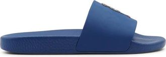 Ralph Lauren Blue Polo Bear strandslippers - Heren - Sandalen - Blauw - 44 EU - Schoenen