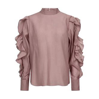 Copenhagen Muse CMMolly Blouse - Dames - Blouses & Shirts - Roze - Maat: XS Poliester