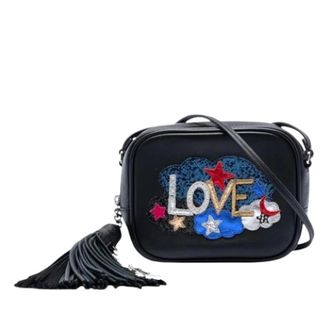 Saint Laurent Pre-owned Blogger Crossbody Bag - Dames - Pre-owned - Zwart - Maat: ONE Size Leer