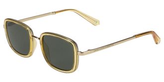 Benetton 5040 102 Mens Sunglasses Yellow Size 48