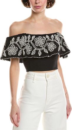 Sea NY Beck Linen-Blend Top