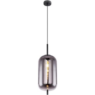 Globo Lighting L&aacute;mpara Colgante - Blacky - Negro - Vidrio Vidrio Ahumado - Globo