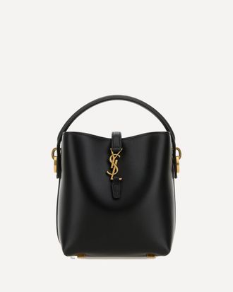 Saint Laurent Borsa a Secchiello Le 37 mini in pelle lucida Woman UNI