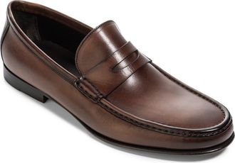 To Boot New York Clapton Penny Loafer in Burnished Brown at Nordstrom, Size 11.5