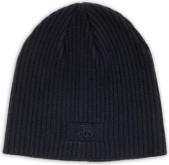 Stüssy Berretto a coste - Nero