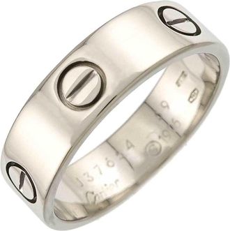 Cartier White Gold (18K) Band Ring (Pre-Owned)