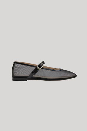 Le Monde Beryl Womens Mary Jane Ballet Flats In Black