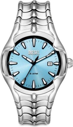 Diesel Vert 44mm - men - Leather/stainless steel - One Size - Blue