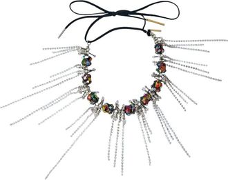 Dries Van Noten Kettingkraag Ketting - Dames - Kettingen - Veelkleurig - ONE Size - Katoen - Accessoires