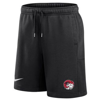 Nike Mens College Club (Winston-Salem State Rams) Fleece Shorts in Black | M73891WISA26-BLK