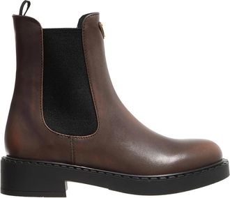 Prada Boots - Calf Leather Boots - brown - Boots for ladies