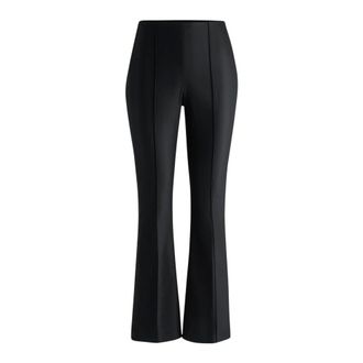 HUGO BOSS Broeken, Dames, Zwart, 2Xl, Katoen, Timasa Pintuck Broeken