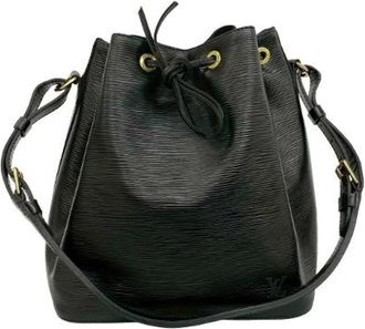 Louis Vuitton Pre-owned Noe Epi Leather Shoulder Bag - Dames - Vintage Tas - Zwart - ONE Size - Leer - Vintage