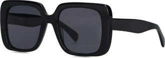 Notre-V Zwarte Marie Zonnebril voor Dames - Dames - Zonnebrillen - Zwart - ONE Size - Accessoires
