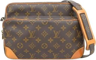 Louis Vuitton Pre-owned Cross Body Bags, female, Brown, Size: ONE SIZE Pre-owned Monogram Canvas Shoulder Bag