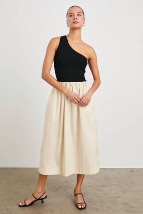 Rails Anita Midi Dress In Ivory/black