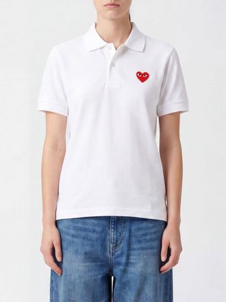 Comme Des Gar&ccedil;ons Polo in cotone con logo