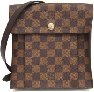 Louis Vuitton Pre-owned Cross Body Bags, female, Brown, Size: ONE SIZE Pre-owned Canvas louis-vuitton-bags