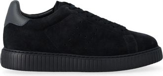 Hogan H-Stripes Sneaker - Heren - Sneakers - Blauw - 43 1/2 EU - Leer - Schoenen