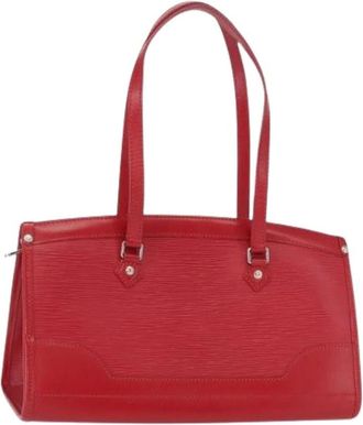 Louis Vuitton Pre-owned Handbags, female, Red, Size: ONE SIZE Pre-owned Madeleine handbag